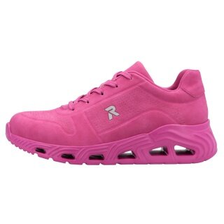 Rieker Sneakers (synthetic leather) N5202 pink ladies
