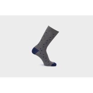 Rohner Day Sock Fashion grey/blue Men - 1 Pair