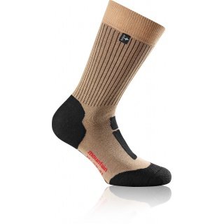 Rohner Trekking Socks Crew Mountain Trekking (antibacterial, foot wellness) beige - 1 pair