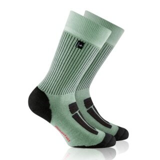 Rohner Trekking Socks Crew Mountain Trekking (antibacterial, foot wellness) mint green - 1 pair
