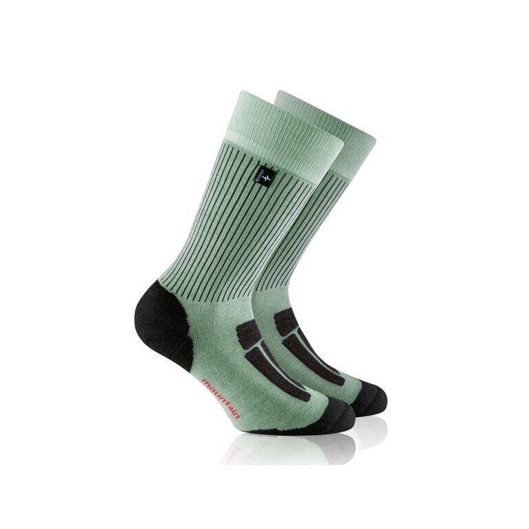 Rohner Trekking Socks Crew Mountain Trekking (antibacterial, foot wellness) mint green - 1 pair