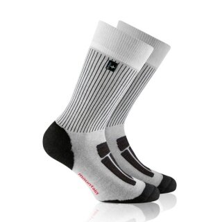 Rohner Trekking Socks Crew Mountain Trekking (antibacterial, foot wellness) white - 1 pair