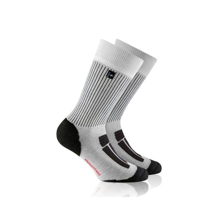 Rohner Trekking Socks Crew Mountain Trekking (antibacterial, foot wellness) white - 1 pair