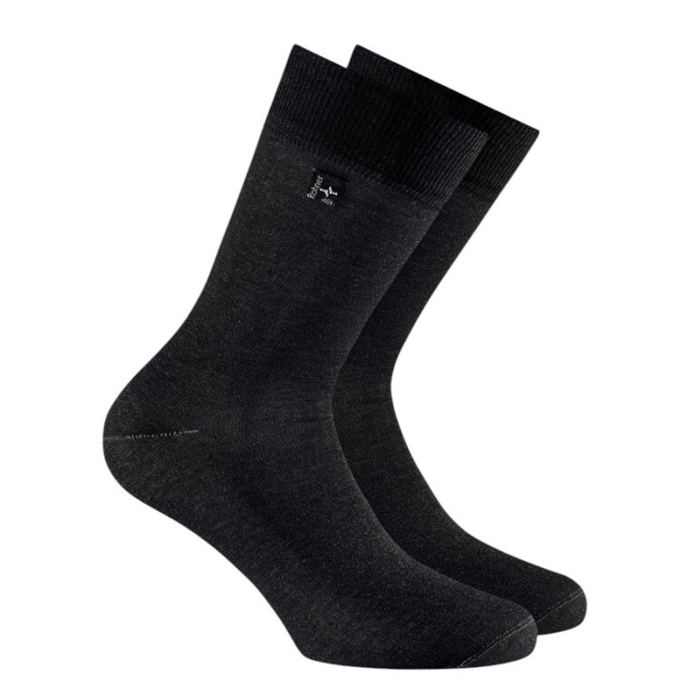 Rohner Business Socks Copper Casual Black Men's - 1 Pair