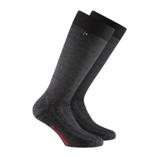 Rohner Winter Ski Socks Expedition (Merino Wool, warm) grey - 1 pair