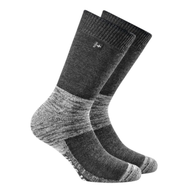Rohner Trekking Sock Fibre Tech black/grey - 1 pair