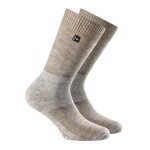 Rohner Trekking Sock Fibre Tech light brown/grey - 1 pair