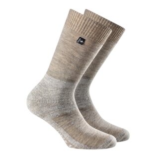 Rohner Trekking Sock Fibre Tech light brown/grey - 1 pair