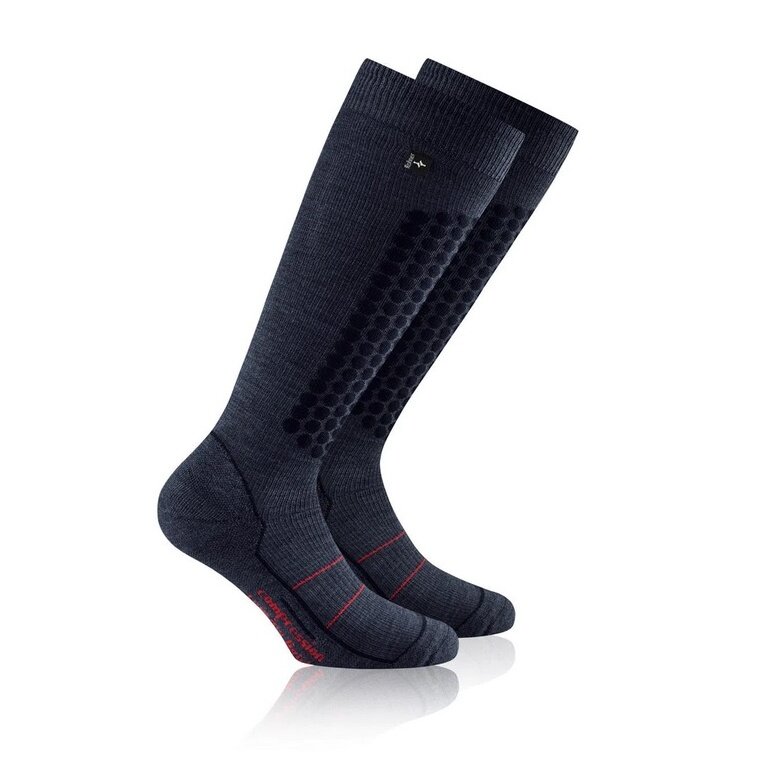 Rohner Compression Sock Touring Light (Thermo-Moisture Regulation) Navy Blue - 1 Pair