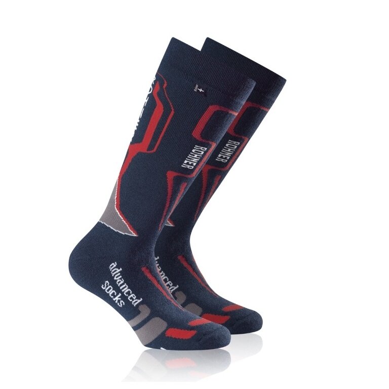 Rohner Ski Sock R-Motion (extra soft padding) navy blue men's - 1 pair
