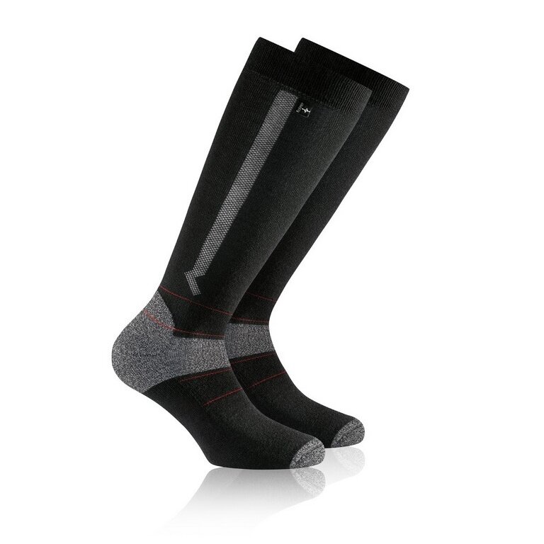Rohner Ski Sock Touring Light (durable, breathable) black - 1 pair