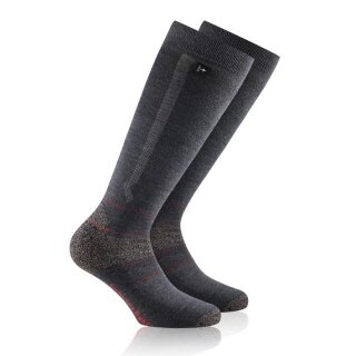 Rohner Ski Sock Touring Light (durable, breathable) grey - 1 pair