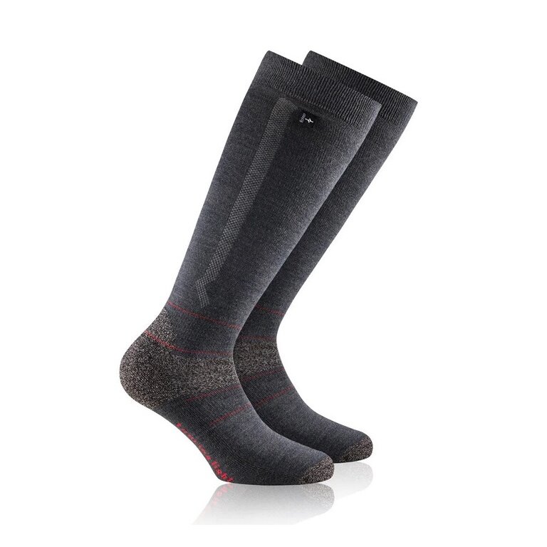 Rohner Ski Sock Touring Light (durable, breathable) grey - 1 pair