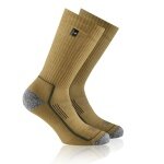 Rohner Sport Sock Crew Eco X-Sport (Organic Cotton, Moisture Absorbing) Khaki Green - 1 Pair