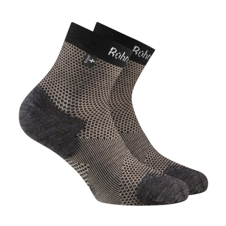 Rohner Sportsock Copper Allsport Quarter black - 1 pair