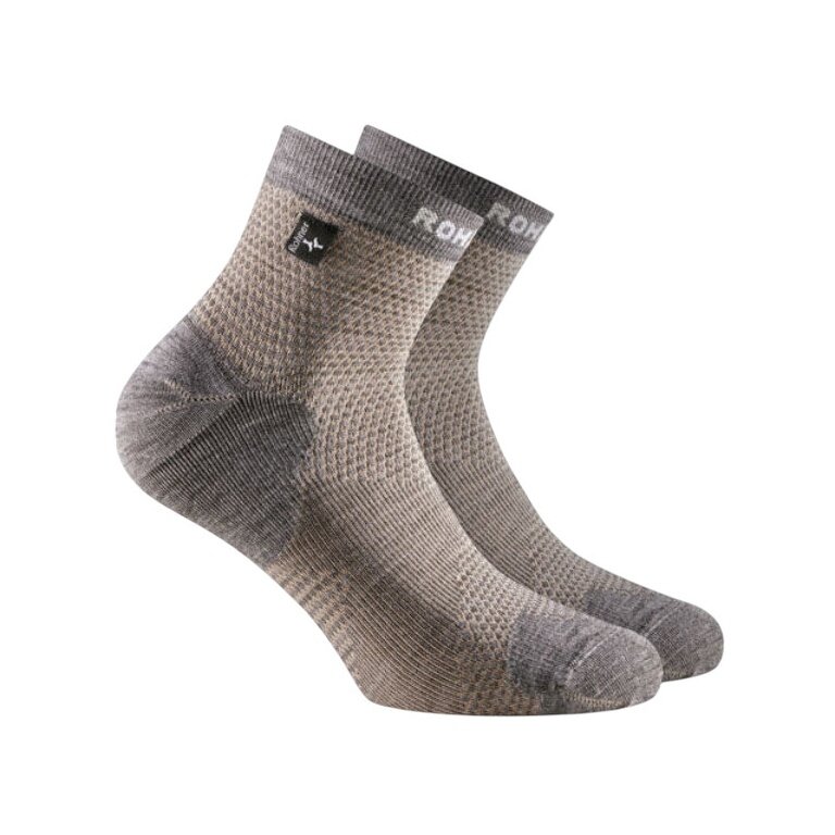 Rohner Sportsock Copper Allsport Quarter stone grey - 1 pair