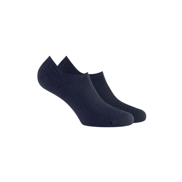 Rohner Daily Sock Sneaker SupeR WO Footie navy blue - 1 pair
