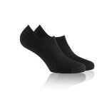 Rohner Daily Sock Sneaker SupeR WO Footie black - 1 pair