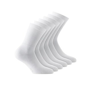 Rohner Tennis Socks Crew Basic (super soft) white - 3 pairs