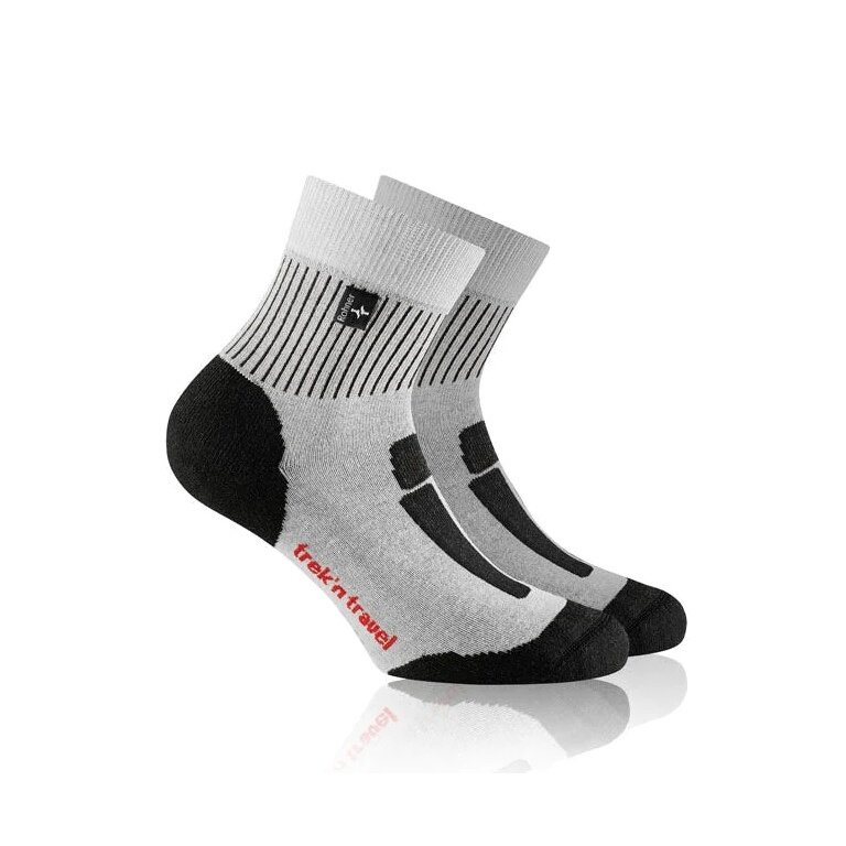 Rohner Hiking Sock Trek'n Travel (Trekking) grey Men - 1 Pair