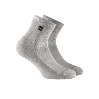 Rohner Trek Everyday Quarter Walking Socks (pleasant foot climate and maximum comfort) light grey - 1 pair