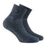 Rohner Hiking Sock Fibre Light Quarter (Mixed Fabric) denim blue - 1 Pair