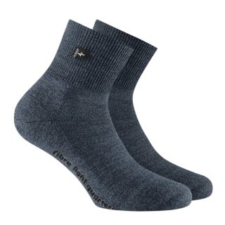 Rohner Hiking Sock Fibre Light Quarter (Mixed Fabric) denim blue - 1 Pair