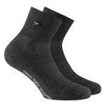 Rohner Hiking Sock Fibre Light Quarter (Mixed Fabric) denim black - 1 Pair