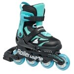 Rollerblade Inline Skates Microblade (Wheels: 72mm/80A, Bearings: SG3) black/light blue children