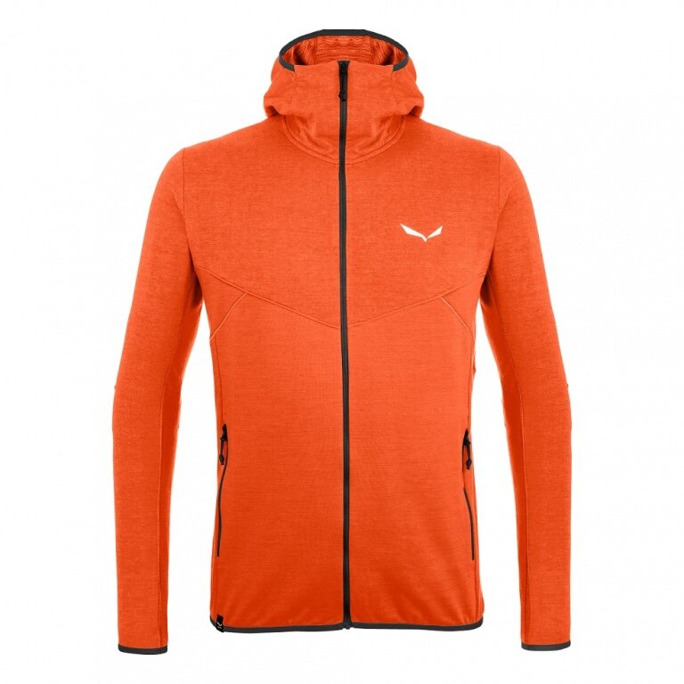 Salewa Fleece Jacket Light Micro (Trekking, quick-drying, compactly stowable) orange Men