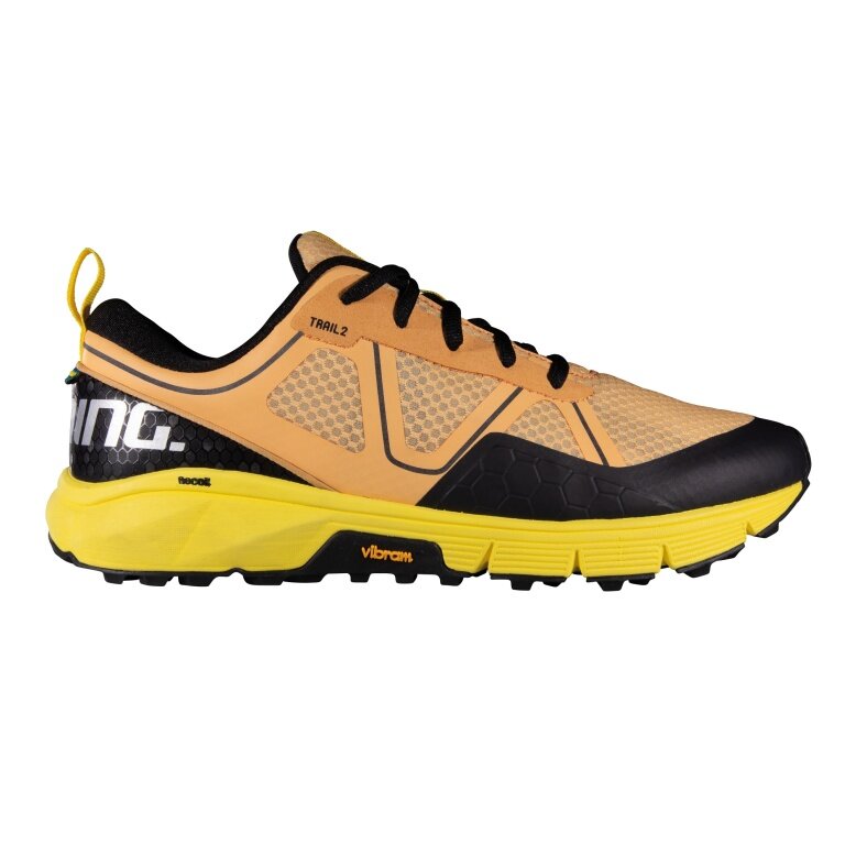 Salming Trail Running Shoes Recoil Trail 2 (Vibram Sole) orange/yellow men's