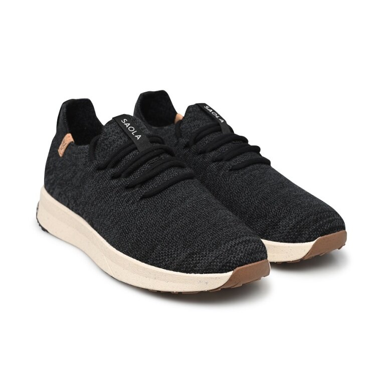 Saola Sneaker Tsavo 2.0 Wool (Merino wool) black ladies