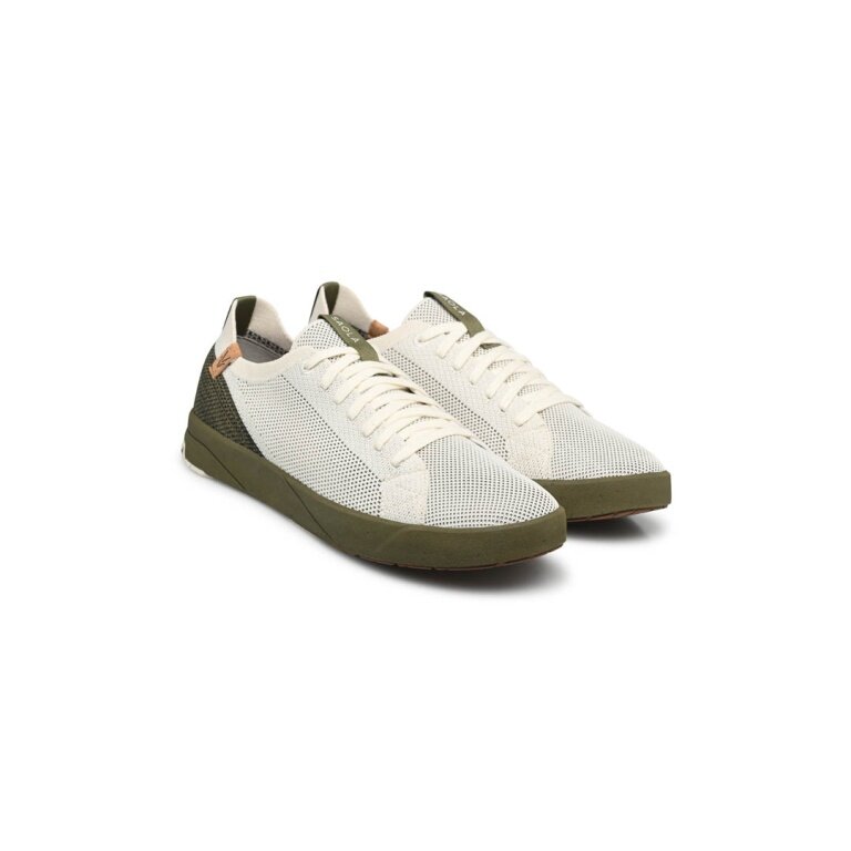 Saola Sneaker Cannon Knit 2.0 white/olive men's