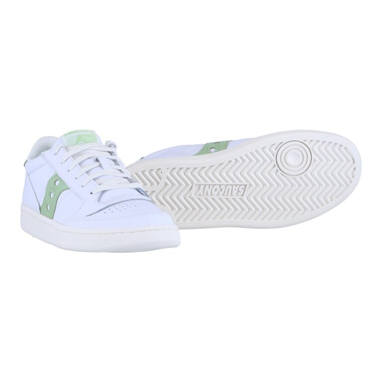 Saucony Jazz Court Sneakers white/green ladies