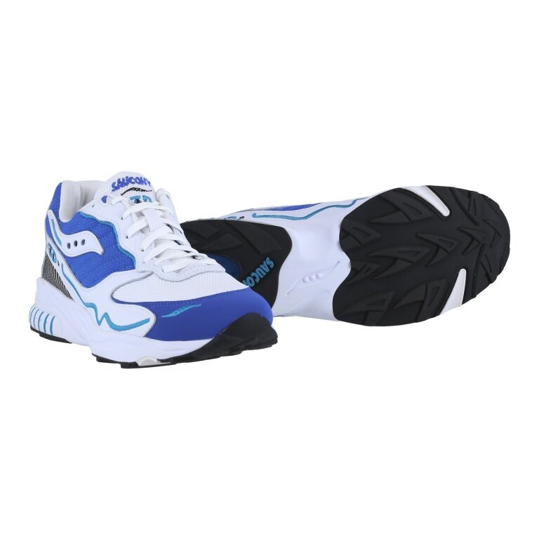 Saucony Sneakers 3D Grid Hurricane white/blue men's