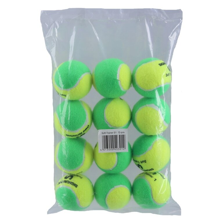 Signum Pro Soft Trainer Stage 1 Method Balls yellow/green 12-pack