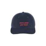 SWFD Baseball Cap more love please Cord Cap navy blue - 1 piece