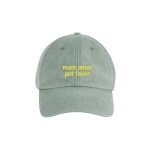 SWFD Basecap more love please Vintage Cap sage green - 1 piece