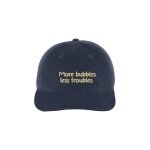 SWFD Baseball Cap More bubbles less troubles Cord Cap navy blue - 1 piece