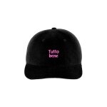 SWFD Basecap Tutto Bene Cord Cap black - 1 piece