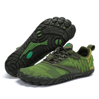 Saguaro Barefoot Shoes Free I (flexible sole, wide toe box) green