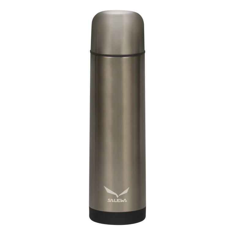 Salewa Thermo Flask Drinking Bottle Thermo Lite 0.75 (Stainless Steel, Lightweight, BPA Free) 750ml Grey