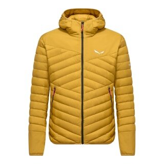 Salewa Down Jacket Brenta (windproof and water-repellent) 2025 olive yellow men's