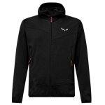 Salewa Fleece Jacket Puez Altavia Polarlite HD (with hood, soft material) black men's