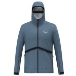 Salewa Hybrid Softshell Jacket Puez Powertex (windproof, waterproof) java blue Men's