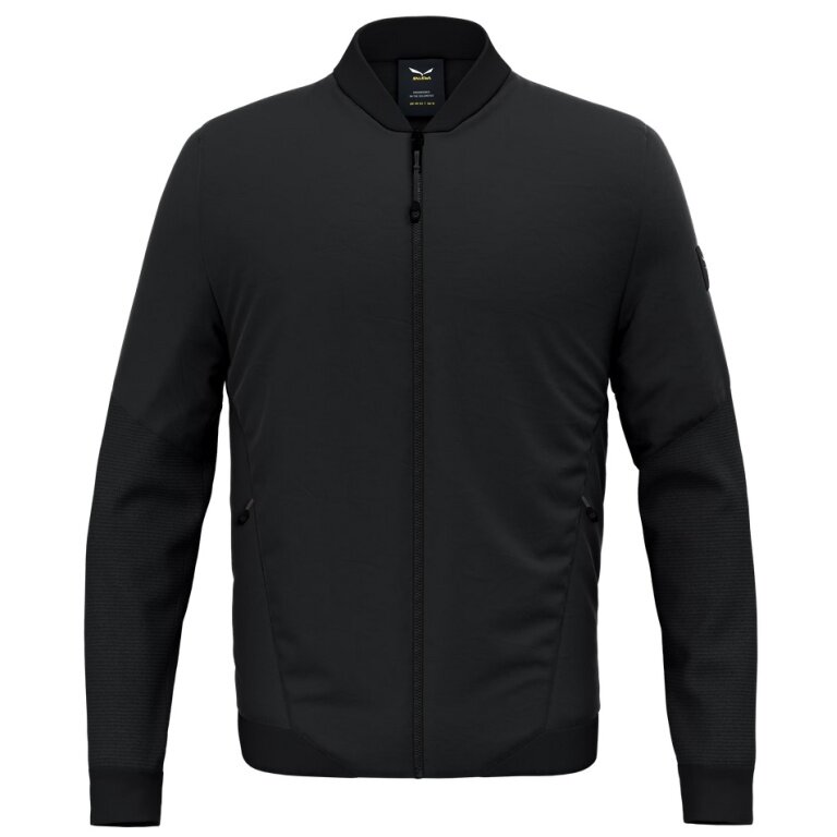 Salewa Hybrid Jacket Fanes TirolWool® Responsive (windproof, water-repellent) black Men