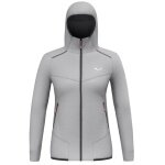 Salewa Isolation Hybrid Jacket Pedroc 2 TirolWool® Responsive (water-repellent, windproof) alloy grey Women