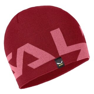 Salewa Beanie Antelao 2 (soft, reversible and breathable) red - 1 piece