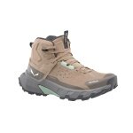 Salewa Pedroc 2 Leather MID PTX Hiking Shoes (Suede, Speed Hiking, waterproof) light brown/grey ladies