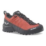 Salewa Wildfire Leather 2 GTX Hiking Shoes (Approach, Nubuck Leather, Waterproof) red/black Ladies